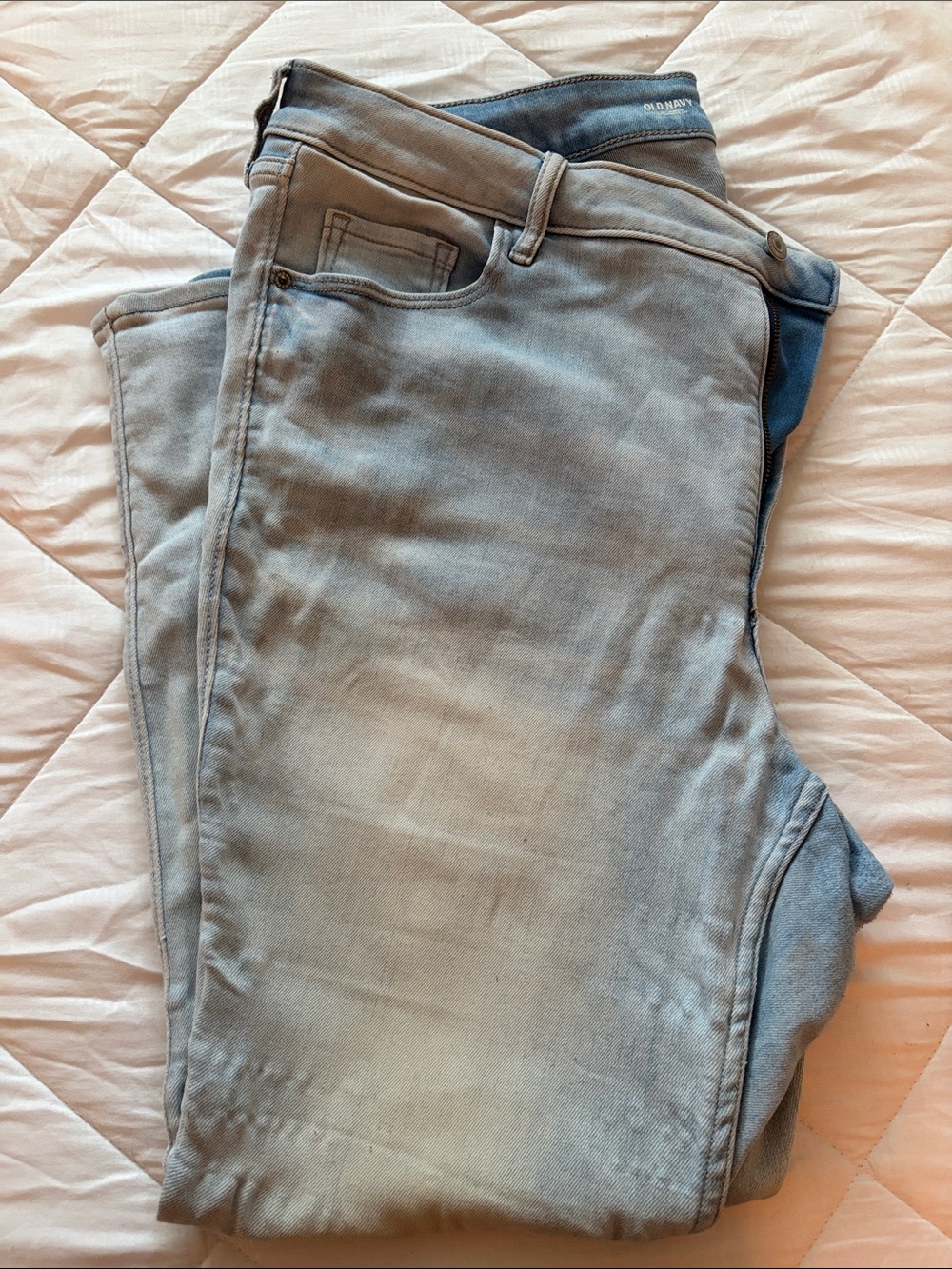 Old Navy Faded Light Blue Jeans